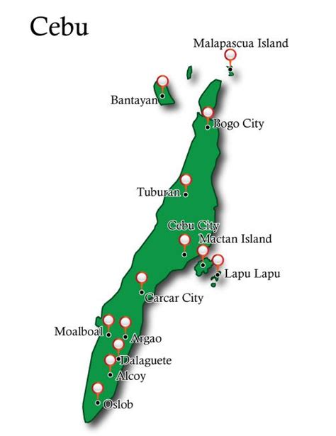 cebu_map - Travel Authentic Philippines