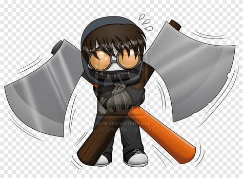 Creepypasta Slenderman Chibi Anime Ticci Toby Child Weapon Png Pngegg