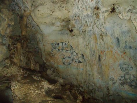 Hinagdanan Cave, Bohol, Philippines Cave paintings | Cave paintings