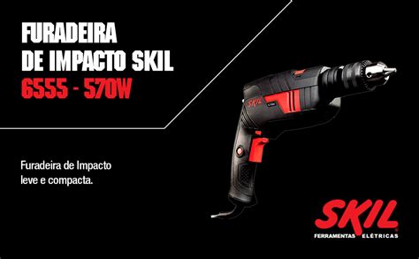 Skil Furadeira De Impacto 6555 570W 220V Amazon Br