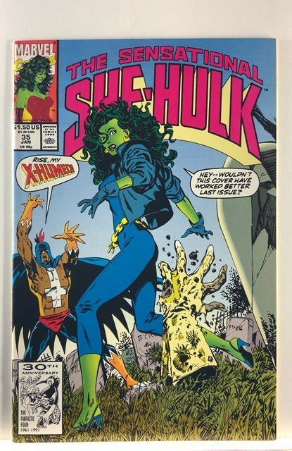 The Sensational She Hulk 35 1992 Comic Books Modern Age Marvel