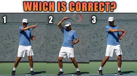correct forehand follow  forehand tennis lesson youtube