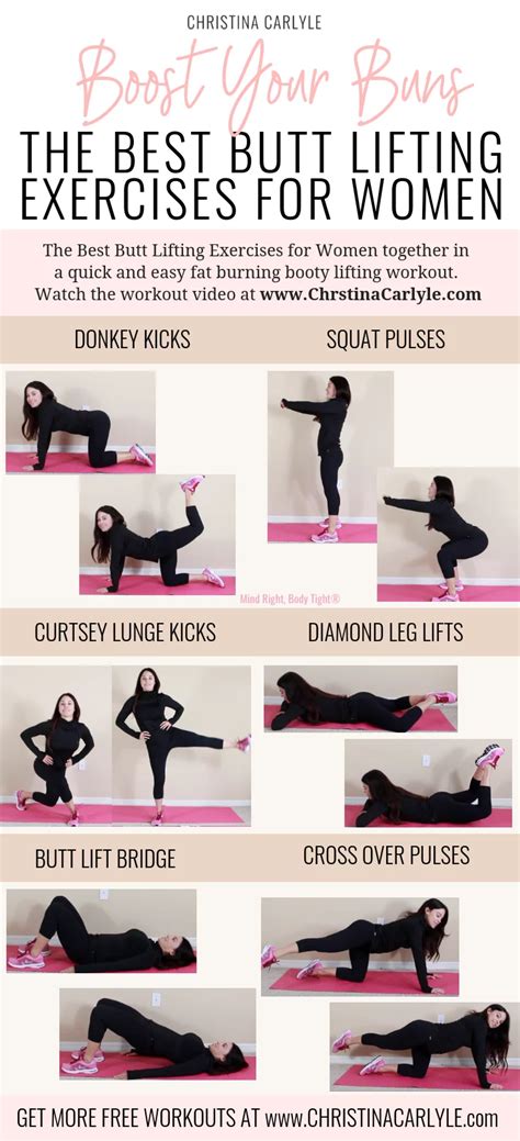 The Best Butt Lifting Exercises for Women that Boost your Buns Fast