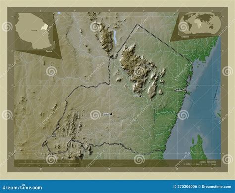 Tanga Tanzania Wiki Labelled Points Of Cities Stock Illustration