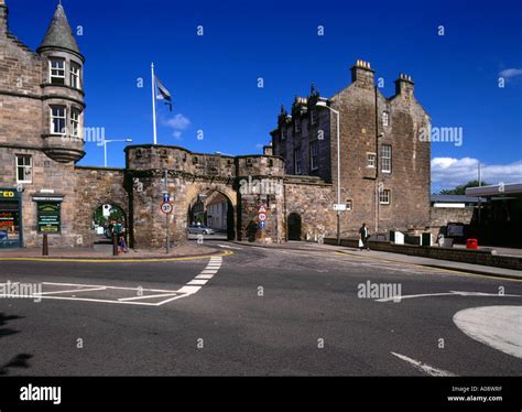 Dh West Port St Andrews Fife Town Walls West Civic Gate To South Street