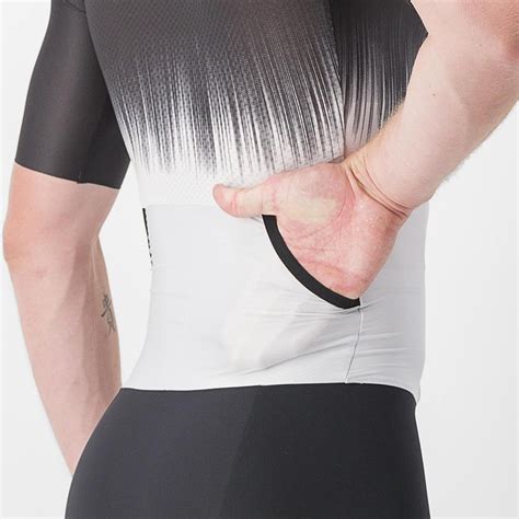 Castelli Tritraje Integral Free Sanremo Ultra Negro Gris Plata Tri