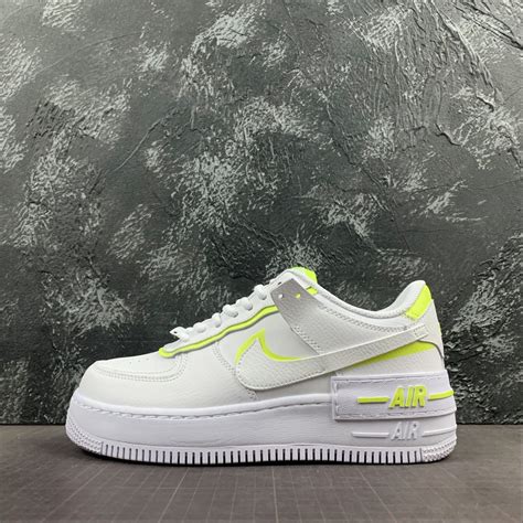 New Nike Wmns Air Force 1 Shadow รองเท้าสเก็ตบอร์ด แฟชั่น รองเท้าลำลอง