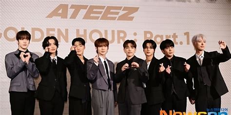 【photo】ateez、10thミニアルバム「golden Hour：part․1」発売記念の記者懇談会を開催 Kstyle