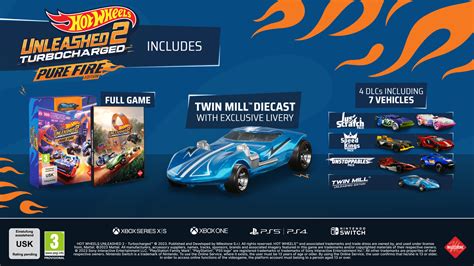 Nintendo Switch Hot Wheels Unleashed™ 2 Turbocharged Pure Fire Limited Edition Pegi Bestellen