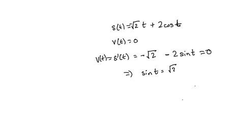 Solved A Particle Moves Along A Coordinate Axis Its Position At Time