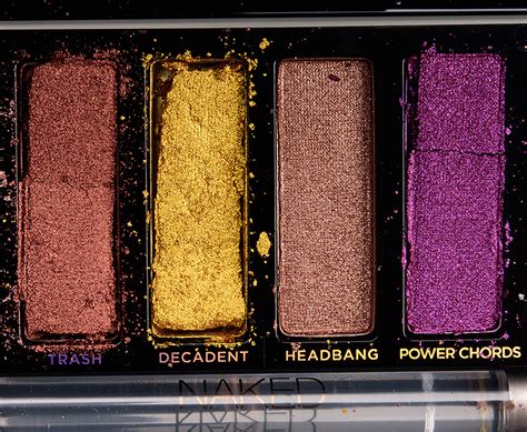 Urban Decay Naked Metal Mania Eyeshadow Palette Review Swatches