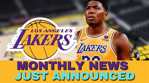 Nobody Was Expecting This Just Announced Lakers Update Los