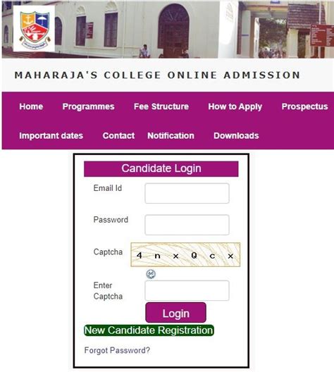 Maharajas College Pg Admission 2022apply Soon