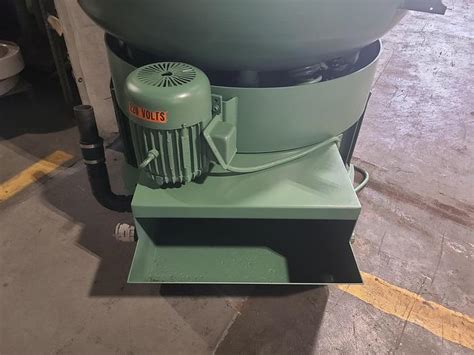 Used Roto Finish Spiratron 4 Cubic Foot Vibratory Finishing Machine