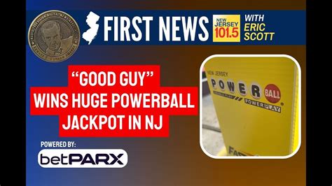 Good Guy Wins Big Powerball Jackpot In New Jersey Youtube