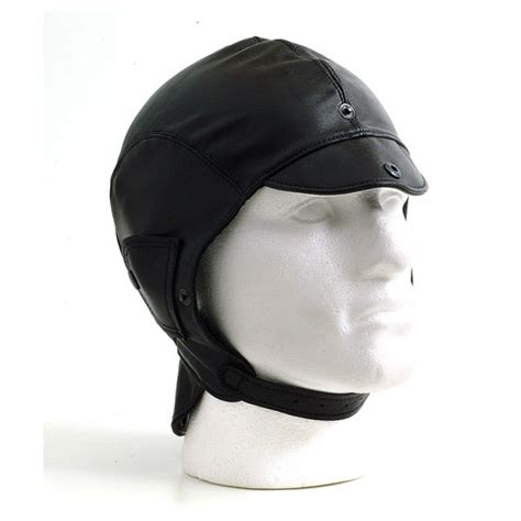 Halcyon Leather helmet with Head and Neck Peak – HDM Trade