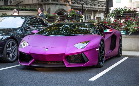 Purple Lamborghini Aventador Green Lamborghini Uae