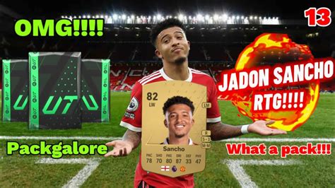 Eafc24 Omg What A Pack Over 50k Jadon Sancho Rtg Youtube