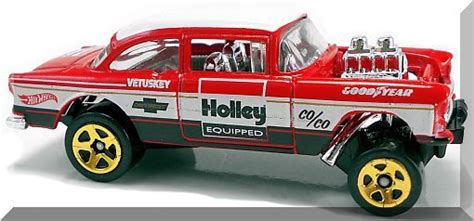 Hot Wheels 55 Chevy Bel Air Gasser HW Speed Graphics 1 10 204