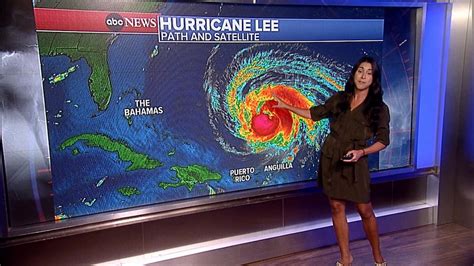 Video Hurricane Lee gains strength in the Atlantic - ABC News