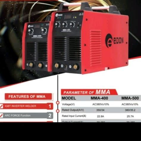 Jual Mesin Las Listrik A Edon Mma A Mma Travo Inverter