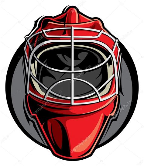 Pics Goalie Masks Hockey Goalie Mask Stock Vector Slipfloat