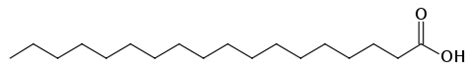 Stearic Acid Structure