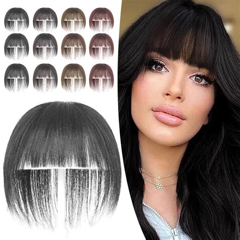Misterolina Clip In Hairpiece Toupee Hair Topper With Bangs Hair For
