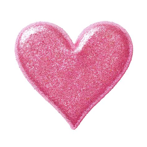 Corazón Rosa Brillo Png Rosado Brillantina Brillar Png Imagen Para