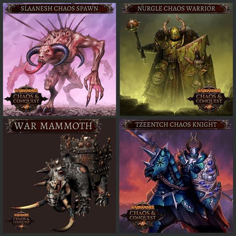 New Units Revealed! We’re... - Warhammer: Chaos & Conquest | Facebook