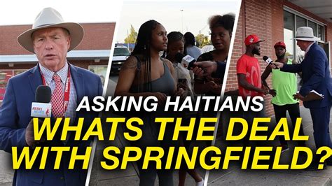 Springfield Ohio Haitian Migrants Respond To Allegations Of Eating