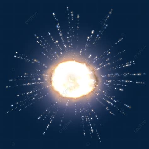 Sun Smokey Sparkle Burst Light Effects With Particle Explosion Overlay ...