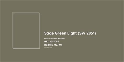 Sherwin Williams Sage Green Light SW 2851 Paint Color Codes Similar