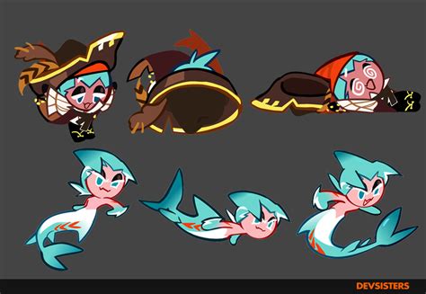 ArtStation Sorbet Shark Cookie S Rare Skin Pirate Overload Ji Un