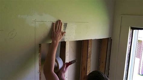 How To Replace Sheetrock YouTube