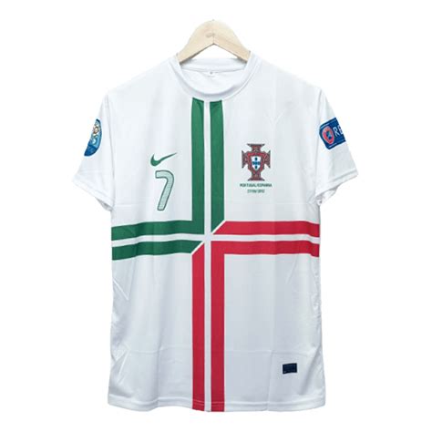 Cristiano Ronaldo Portugal 2012 Away Jersey | Retro Collection ...