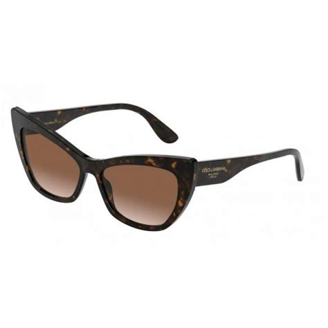 Dolce And Gabbana Women S Sunglasses Cat Eye Havana Brown Gradient