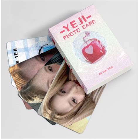 Pcs Itzy Yeji Solo Hologram Laser Lomo Cards Cheshire Kill My