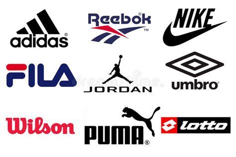 Sport Brands Stock Illustration Clothing Brand Logos Sports Brand