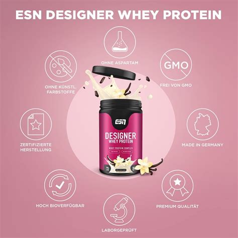 ESN Designer Whey Protein Pulver Vanilla Milk 908 G Shop Apotheke