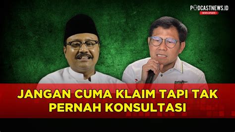 Gus Ipul Balas Sindiran Makelar Dari Cak Imin YouTube