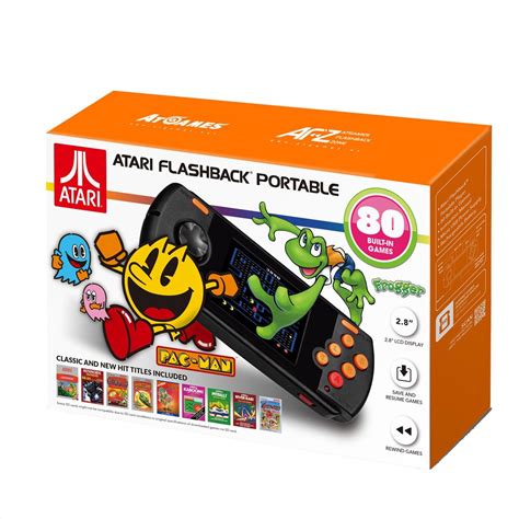 Atari Flashback Handheld Portable W 80 Built In Games