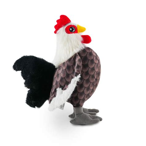 FOFOS Dog Plush Toy Rooster - Dog Toy with Squeaker - Pawrulz