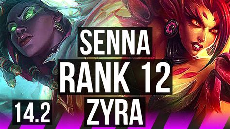 SENNA Jhin Vs ZYRA Jinx SUP 0 2 13 Rank 12 JP Grandmaster