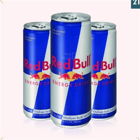 Jual Red Bull Energy Drink Minuman Energi 250ml 3 Kaleng Shopee