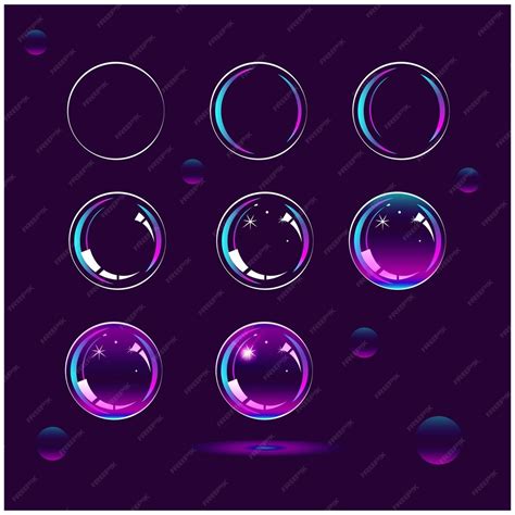 Premium Vector Free Vector Colorful Bubbles Background Vector