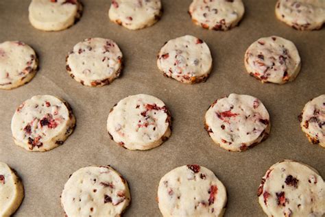 Strawberry Vanilla Shortbread Cookies Recipe Use Real Butter