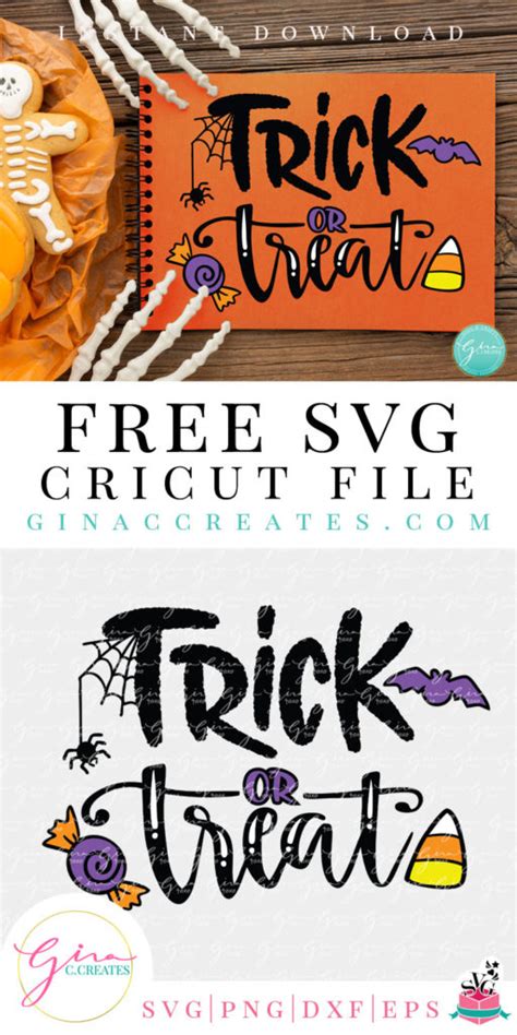 Trick Or Treat Free Halloween SVG Files