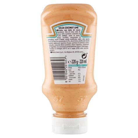 Heinz Salsa Coconut Lime G Carrefour