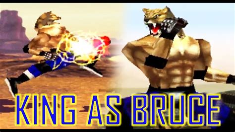 Tas King With Bruce S Moves Gameplay Tekken Arcade Version